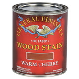 General Finishes Oil Based Wood Stain, Warm Cherry, 1 Quart
