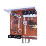 OmniWall 2 Panel OmniWall Kit- Panel Color: Orange Accessory Color: White