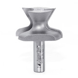 Amana Tool 53812 Carbide Tipped Finger Grip 1/4 x 3/16 R x 2 Inch D x 1-1/4 CH x 1/2 SHK Router Bit