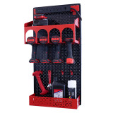 OmniWall Power Tool Kit- Panel Color: Black Accessory Color: Red