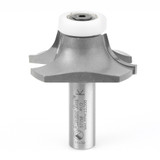 Amana Tool 57158 Carbide Tipped Undermount Bowl Solid Surface 2 D x 11/16 CH x 14 Deg Angle x 1/2 Inch SHK Router Bit