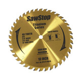 SawStop BTS-R-24ATB Ripping 10 Inch D x 24T, 15 Deg, 5/8 Bore, Table Saw Blade