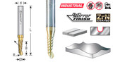 cnc Solid Carbide  Spiral 'O' Flute Ball Nose Up-Cut, Aluminum Cutting router bits toolstoday amana tool
