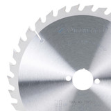 Amana Tool 220T340 Hartmetallbestücktes Holtzer Allzweck-Sägeblatt 220MM D x 34T ATB, 10 Grad, 30MM Bohrung, Kreissägeblatt