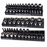 OmniWall Magnetic SAE Standard Socket Holder Set