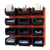 OmniWall Bin Storage Panel (Includes Cleats)-Orange