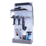 OmniWall Power Tool Kit- Panel Color: White Accessory Color: Silver
