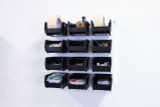 OmniWall Bin Storage Panel (Includes Cleats)-White