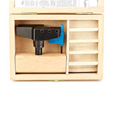 Amana Tool 59004 Rosette Cutter in Wooden Box (knives sold separately)