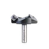 RC-2255-M CNC Insert Carbide 3 Wing/Flute Heavy Duty Spoilboard Plunging, Surfacing, Planing, Flycutter, Slab Leveler 2-1/2 Dia x 53/64 x 12mm Shank Router Bit
