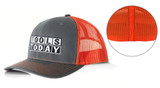 Fitted Trucker Hats with Embroidered ToolsToday Logo