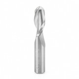 Amana Tool 46380 Vollhartmetall Double Flute Up-Cut Ball Nose Spiral 1/4 R x 1/2 D x 1-1/4 CH x 1/2 SHK x 3 Zoll lang Router Bit