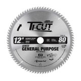 Timberline 12080-30 Carbide Tipped General Purpose 12 Inch D x 80T ATB, 30MM Bore, Circular saw Blade