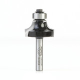 Timberline 320-18 Carbide Tipped Corner Rounding 1/4 R x 1 Inch D x 1/2 CH x 1/4 SHK w/ Lower Ball Bearing Router Bit