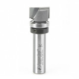 Amana Tool 45563 Carbide Tipped Bottom Cleaning 3/4 D x 7/16 CH x 1/2 Inch SHK w/ Upper Ball Bearing & Upshear Design Router Bit