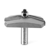 Amana Tool 54133 Carbide Tipped Raised Panel for Shaker Door 2-3/16 D x 33/64 CH x 1/2 SHK x 2-1/64 Inch Long Router Bit