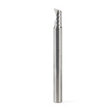 Amana Tool 51448 CNC SC Spiral O Single Flute, Plastic Cutting 3/16 D x 3/8 CH x 3/16 SHK x 2 Inch Long Up-Cut Router Bit with Mirror Finish