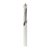 Amana Tool 51436 SC Espiral, Embellecedor de plástico 1/4 D x 3/4 CH x 1/4 SHK x 3 Pulgadas de largo Fresa BB doble