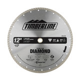 Timberline 640-270 Turbo Diamond 12 Inch D 5/8 Bore with 7/8" Diamond Knockout, Circular Diamond Saw Blade