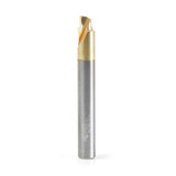 Amana Tool 51620 Aluminum R Edge 3/64 R x 3/16 D x 3/32 CH x 1/4 SHK x 2 Inch Long x Single Flute SC ZrN Coated Up-Cut End Mill