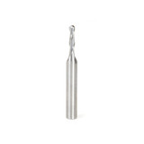 Amana Tool 46453 Fresa CNC de metal duro de corte ascendente en espiral con punta esférica de 1.5 de radio x 3 de diámetro x 12 de altura de corte x 6 de vástago x 50mm de largo x 2 canales para fresadora métrica con acabado de alto espejo -- Para uso CNC solamente --