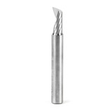 Amana Tool 51426 CNC SC Spiral O Single Flute, Kunststoff schneiden 3/8 D x 3/4 CH x 3/8 SHK x 3 Zoll lang Up-Cut Router Bit mit Mirror Finish