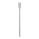 Amana Tool BURS-090 Zylindrische Form SC Kopf 1/2 D x 1 CH x 1/4 SHK x 7 Zoll lang mit Ende, Doppelschnitt SB Fräsbohrer