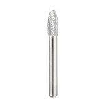 Amana Tool BURS-204 Cabeza SC en forma de llama 5/16 D x 3/4 CH x 1/4 SHK x 2-1/2 pulgadas de largo Fresa SH de doble corte