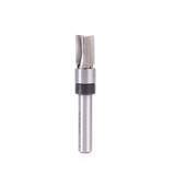 45475-3DS Carbide Tipped Down Shear Face Plunge Template 3/8 Dia x 1/2 x 1/4 Inch Shank with Upper BB Router Bit