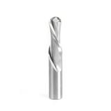 Amana Tool 46477 Vollhartmetall-Doppelrille Down-Cut Ball Nose Spiral 1/4 R x 1/2 D x 1-1/4 CH x 1/2 SHK x 3 Zoll lang Router Bit