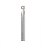 Amana Tool BURS-152 Fresa SD de Doble Corte en Forma de Bola SC 1/4 D x 7/32 CH x 1/4 SHK x 2 Pulgadas de Largo