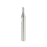 Amana Tool 43501 Vollhartmetall einzelne O-Nut, Kunststoff schneiden 1/8 D x 5/16 CH x 1/4 SHK x 2 Zoll lang Router Bit