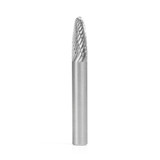 Amana Tool BURS-140 Baumform SC 1/4 D x 5/8 CH x 1/4 SHK x 2 Zoll lang Doppelschnitt-SF-Fräser