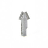 Amana Tool 51600 Carbide Tipped Bevel Laminate Trim 22 Deg Angle x 13/32 D x 9/32 CH x 1/4 Inch SHK Router Bit