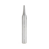 Amana Tool 45780 Solid Carbide V Groove Engraving 15 Deg x 3/16 D x 1/2 CH x 1/4 SHK x 2 Inch Long Router Bit