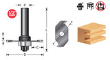 Slotting Cutter Assemblies-2 Wing - 1/2 Inch Shank