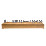 Amana Tool AMS-124 Juego de 24 brocas de metal duro 1/4 pulg SHK