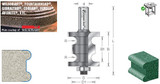 Double Bullnose Router Bits
