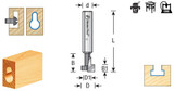 Keyhole Router Bits