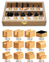 【とみー】ブローアウトキット他 Carbide Router Bit Set 12-Piece, Timberline TRS-120, 1/4