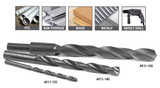 High-Speed Steel - Plastic, Aluminum, Non-Ferrous Material & Wood Cutting Drill Bits