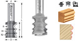 Bits de fresa de bisel variável