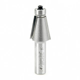 Amana Tool 49407 Hartmetall bestückte Fase 11-1/4 Grad x 7/8 D x 1 CH x 1/2 Zoll SHK mit unterem Kugellager Router Bit