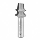 Amana Tool 54208 Carbide Tipped Edge Beading 5/32 R x 7/8 D x 1-1/32 CH x 1/2 Inch SHK Router Bit