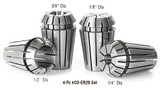 4-Pc CNC High Precision Spring Collet Collection for ER20 Tool Holder (Collection de pinces de serrage à ressort de haute précision CNC pour porte-outils ER20)