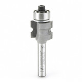 Amana Tool 51565 Carbide Bullnose 1/16 R x 5/8 D x 1/2 CH x 1/4 Inch SHK w/ Lower Ball Bearing Router Bit