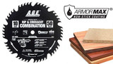 ArmorMax-Coated Non-Stick Rip & Crosscut Combination 10 Inch Saw Blades