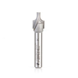 Amana Tool 49694 Carbide Tipped Plunging Round Over 1/8 R x 3/8 D x 1/2 CH x 1/4 Inch SHK Router Bit
