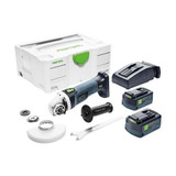 Festool 577699 Cordless Angle Grinder AGC 18-115 5,0 EBI-Plus