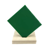Acrylic - Nearly Opaque Green - 1/8" Thickness, 24" x 48"